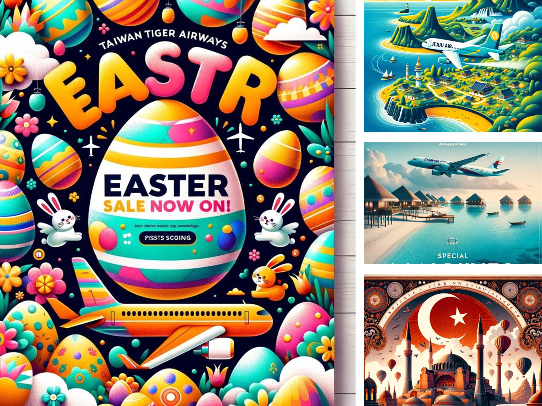 Late-Night Flight Deals Alert: Complete Guide to Discount Airfares – Turkish Airlines Early Bird Europe Flights, AirAsia Taiwan Easter Specials, Malaysia Airlines Maldives Business Class, and Jeju Air Seoul-Busan Value Tickets!