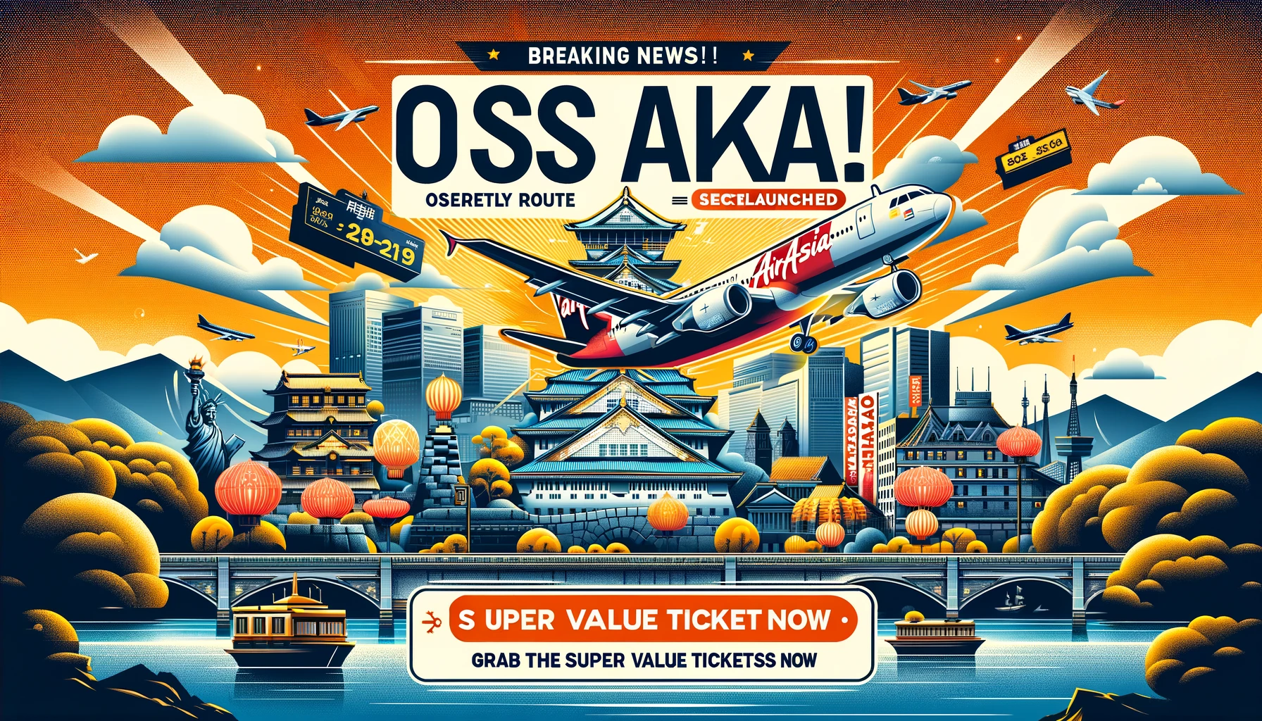 240611 特價機票快報【亞洲航空】突發消息！亞航大阪線偷偷開賣，超值優惠機票搶購中