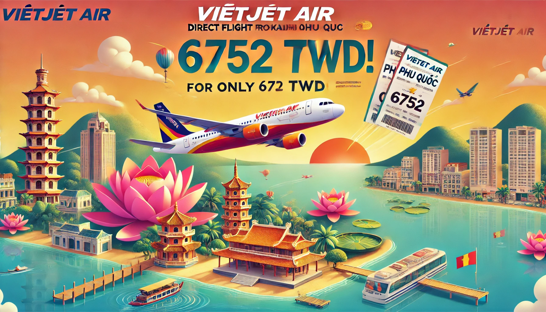 240620 特價機票怎麼買?【越捷航空】理智派激推高雄直飛富國島，只要6752元！ I 理智派的旅遊機票優惠快報