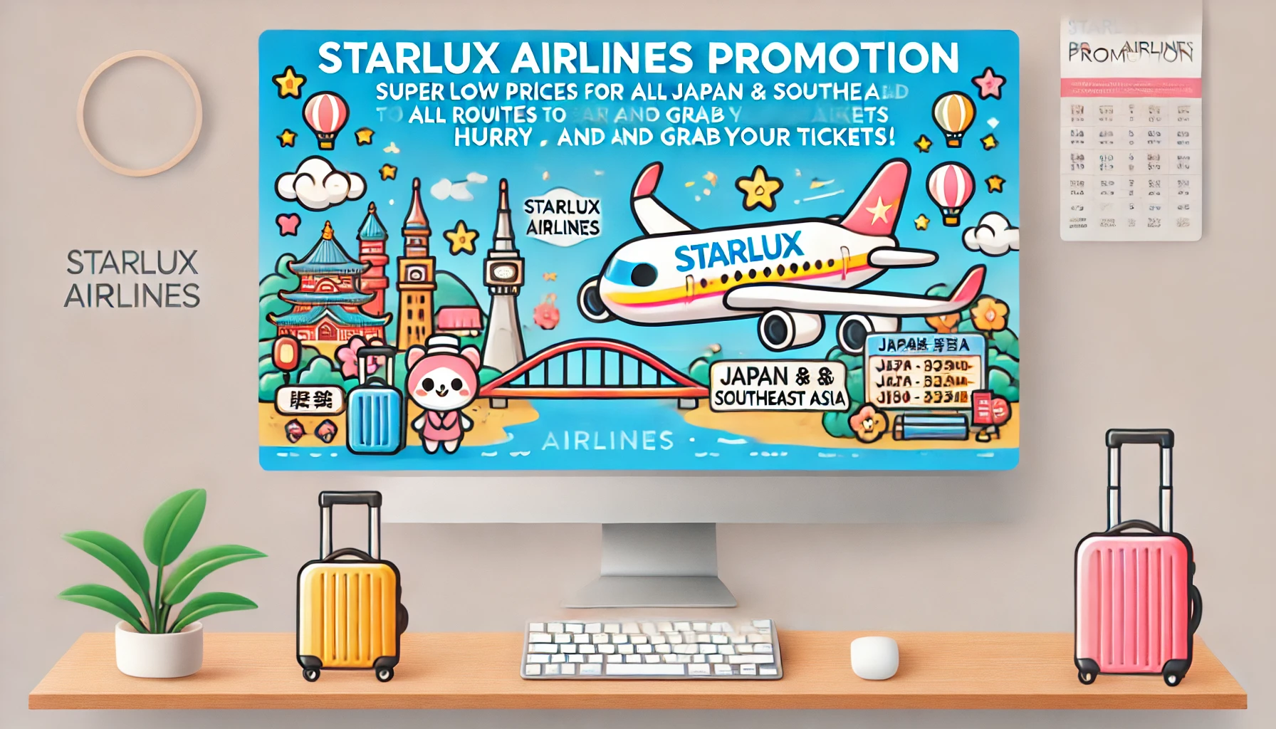 240714最新 特價機票怎麼買? 優惠機票攻略：星宇航空促銷大放送：全航線含東京、大阪只要12K起！