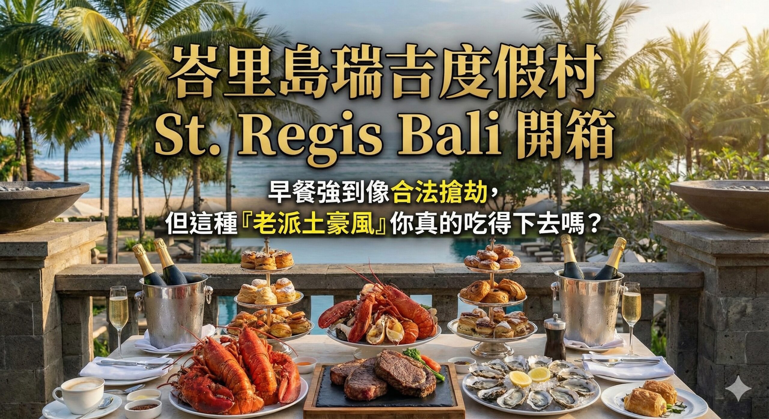 St. Regis Bali Resort Review 2025: Breakfast That Justifies Every Dollar — But Is This Old-School Luxury Your Style?