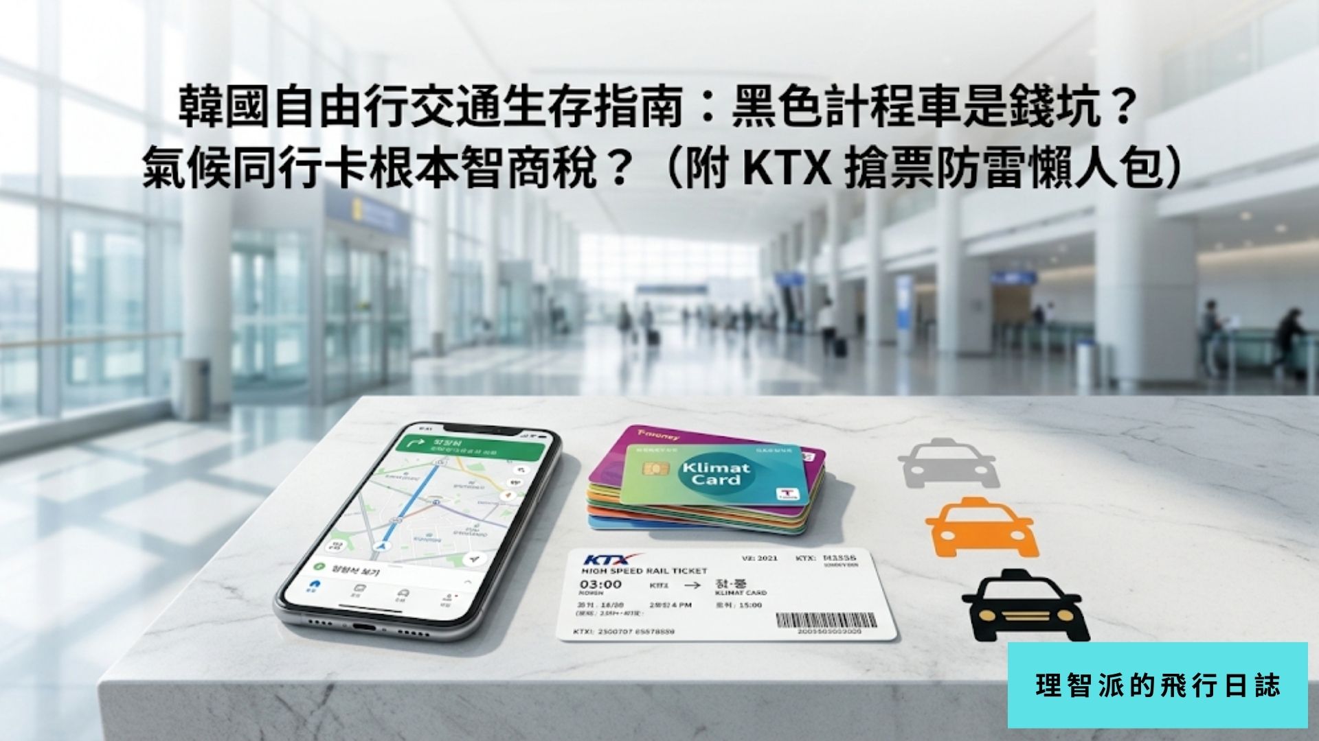 韓國自由行交通生存指南：黑色計程車是錢坑？氣候同行卡根本智商稅？（附 KTX 搶票防雷懶人包）