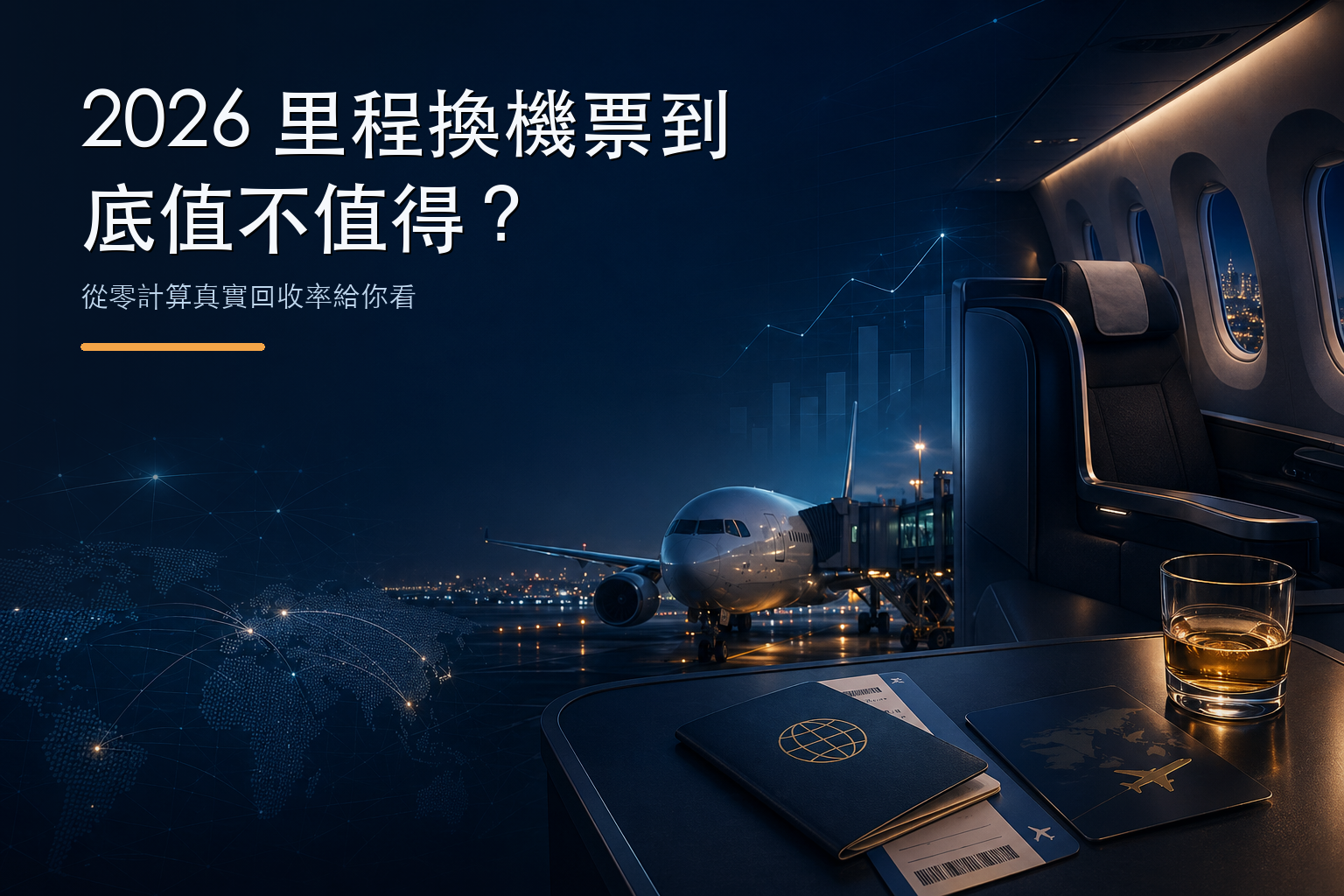 2026 里程換機票到底值不值得？｜從零計算真實回收率給你看
